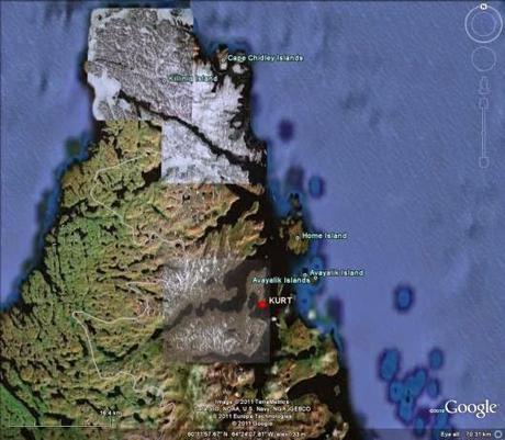 Fuente: http://nlarchaeology.wordpress.com/2011/06/24/kurt/ Kurt, la olvidada estación meteorológica nazi