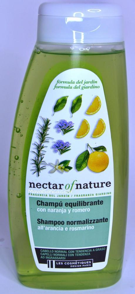 Nectar Of Nature: Champú Equilibrante, Champú Nutritivo y Champú Resplandor Profundo