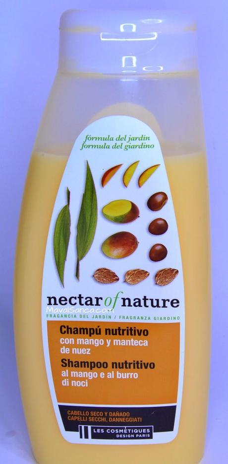 Nectar Of Nature: Champú Equilibrante, Champú Nutritivo y Champú Resplandor Profundo