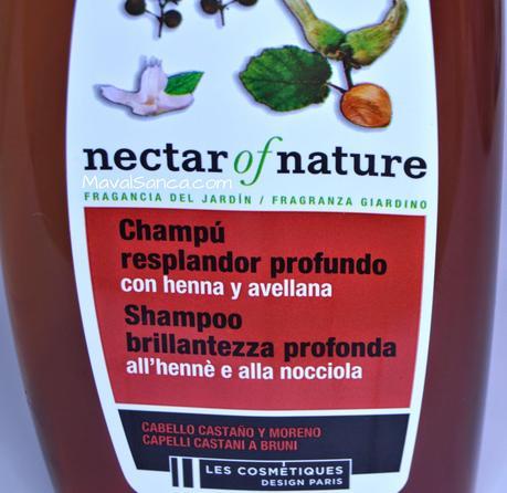 Nectar Of Nature: Champú Equilibrante, Champú Nutritivo y Champú Resplandor Profundo