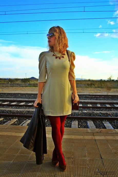 Vestido Beig Dolores Promesas