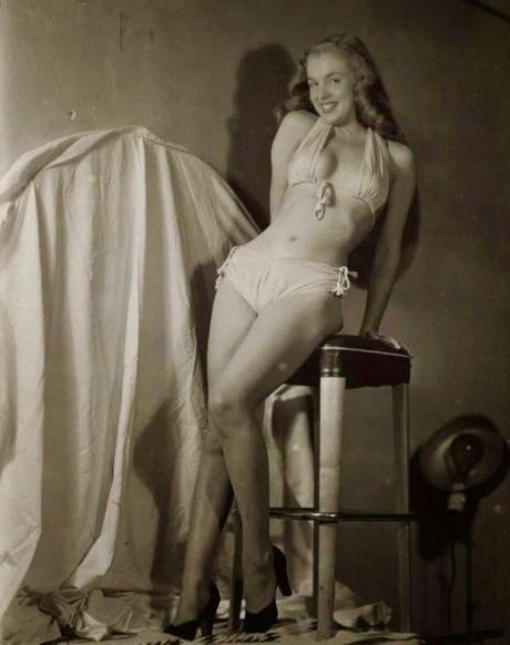 Fotos eróticas poco conocidas de Marilyn Monroe.