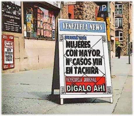 Newsstand cómic con noticia Diario de los Andes 