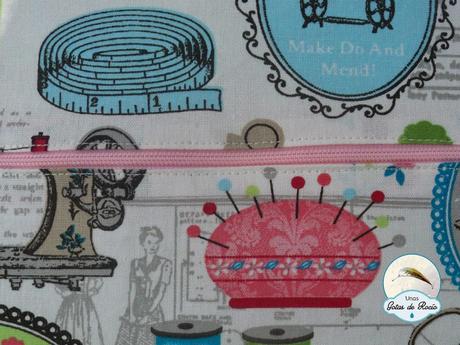 Cojín muy costurero.