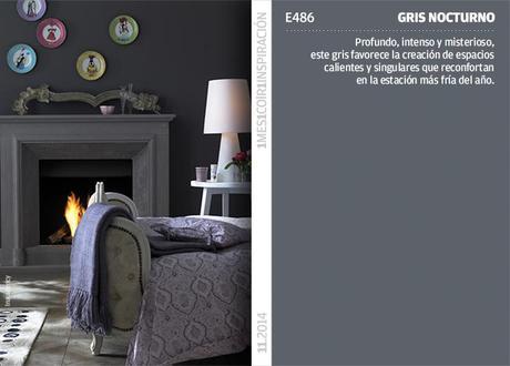 1 MES 1 COLOR: NOVIEMBRE GRIS NOCTURNO