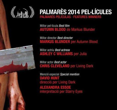 Palmarés Festival Molins de Rei 2014