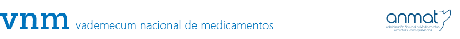 Vademecum Nacional de Medicamentos.