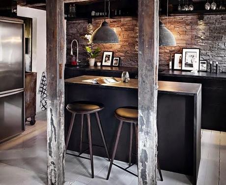 APARTAMENTO DE ESTILO INDUSTRIAL EN COPENHAGE