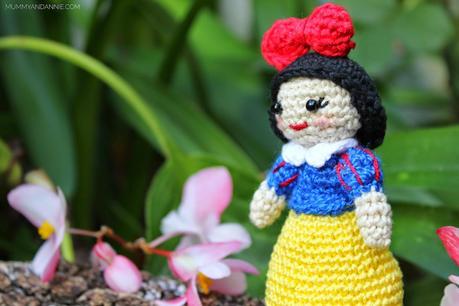BLANCANIEVES Y LOS 7 ENANITOS AMIGURUMI