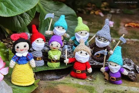 BLANCANIEVES Y LOS 7 ENANITOS AMIGURUMI BLANCANIEVES Y LOS 7 ENANITOS AMIGURUMI