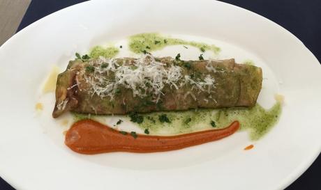 Canelon de berenjena