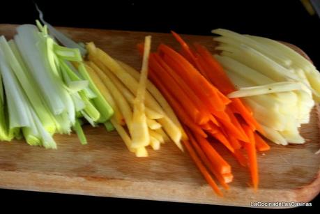 Porrusalda con Bacalao byJose y byMarga, de Cuchara y/o de Tapa o Aperitio