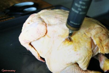 Pollo entero asado