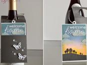 Tarjeta-colgante para botella Wine bottle hang card