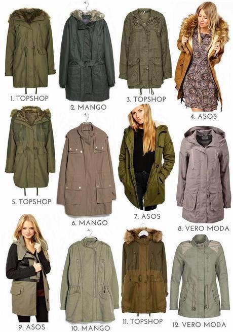  SHOPPING: PARKAS