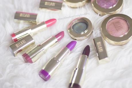 lipsticks-milani-plumrose-black-cherry-violet-volt-flamingo-pose