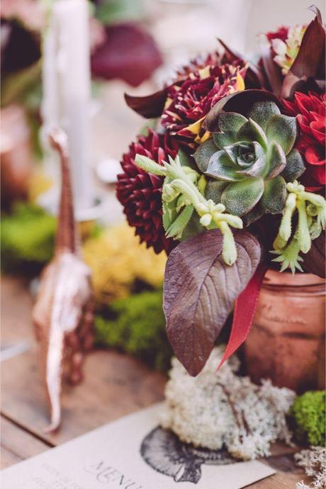 Invitados a lo grande. Una boda con tematica y ambientacion natural