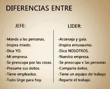 Diferencias entre tu jefe y el mío Diferencias entre tu jefe y el mío