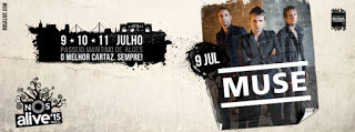 Muse, primera confirmación del Optimus Alive 2015 en Lisboa