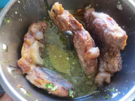 Osobuco de ternera en salsa