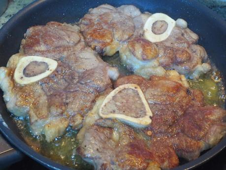 Osobuco de ternera en salsa