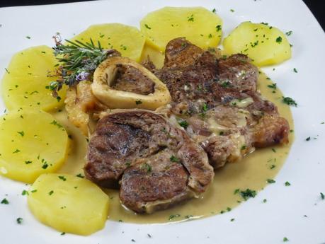 Osobuco de ternera en salsa