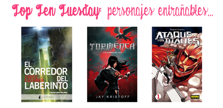 Top Ten Tuesday (49): Personajes que me gustaría que tuvieran su propio libro