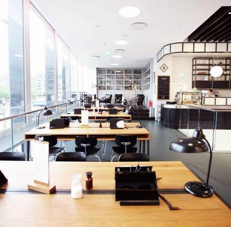 Oficina, aula o cafetería? Diseño retro en Alemania.