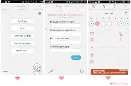 App ciclo menstrual