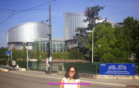 Parc de l'Orangerie e Instituciones Europeas en Estrasburgo.