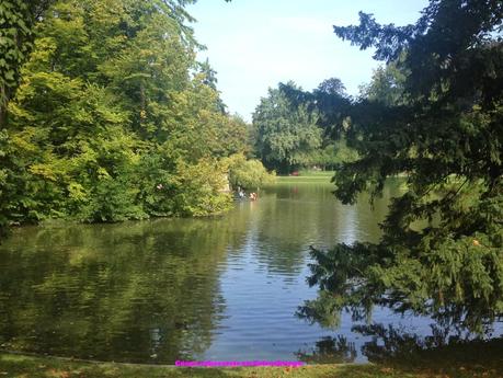 Parc de l'Orangerie e Instituciones Europeas en Estrasburgo.