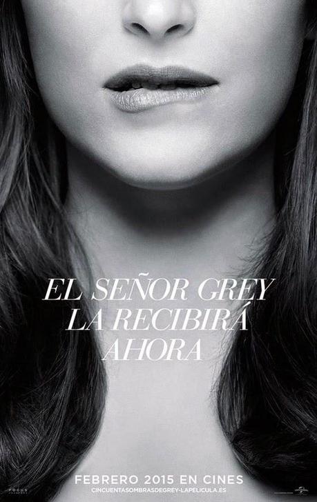 NUEVO PÓSTER PROMOCIONAL EN ESPAÑOL DE “CINCUENTA SOMBRAS DE GREY”