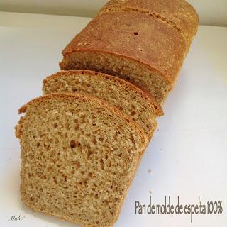 Pan de molde 100% de Espelta Pan de molde 100% de Espelta