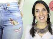 Jeans parches mariposa encanto with Butterflies