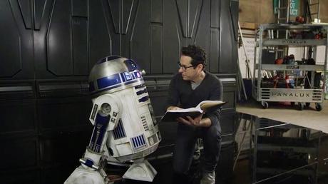 R2-D2 Y J.J. Abrams En El Set De Star Wars: Episode VII - The Force Awakens