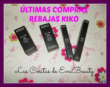 Últimas compras Rebajas KIKO