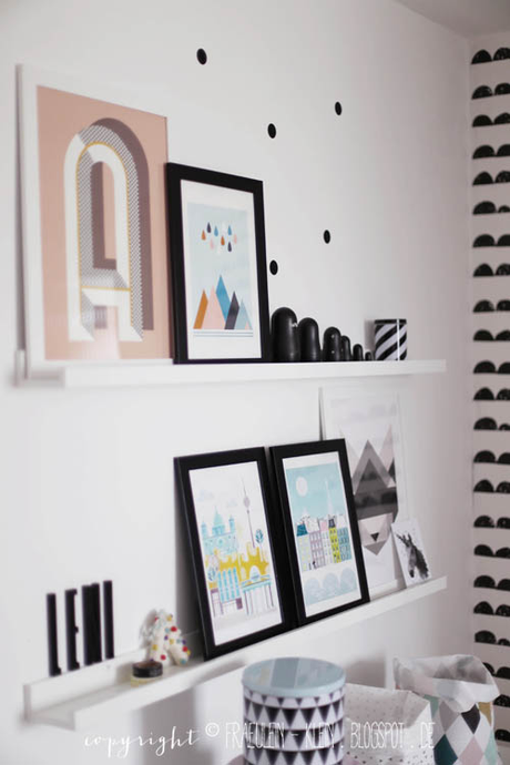 Un aparador low cost y como decorarlo para los amantes del BLANCO Y NEGRO!