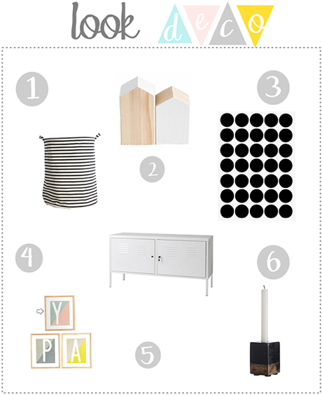 Un aparador low cost y como decorarlo para los amantes del BLANCO Y NEGRO!