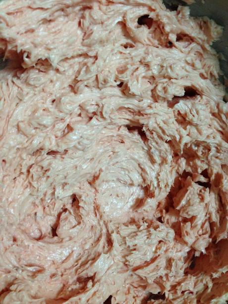 Tarta ruffle y  como hacer SMB de fresa