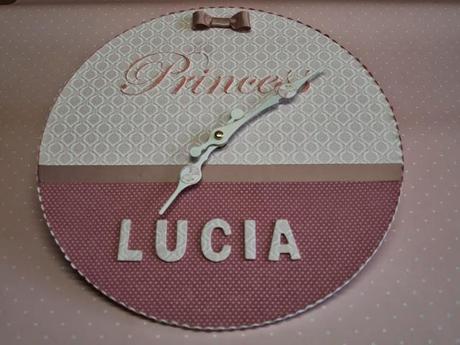 Reloj infantil para Lucía.