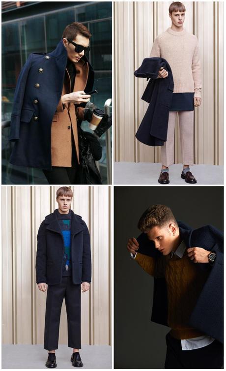 MEN INSPIRATION: BLUE COAT