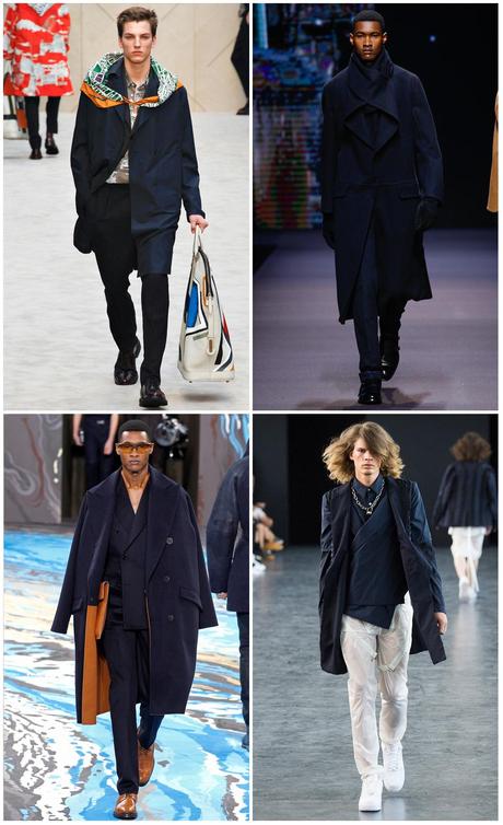 MEN INSPIRATION: BLUE COAT