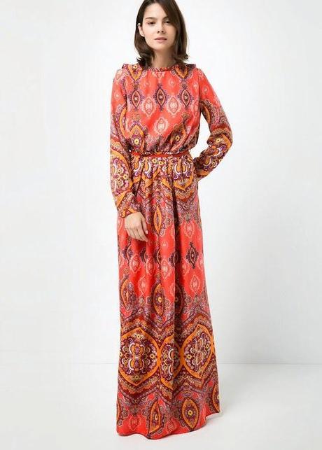 De largo y estampado