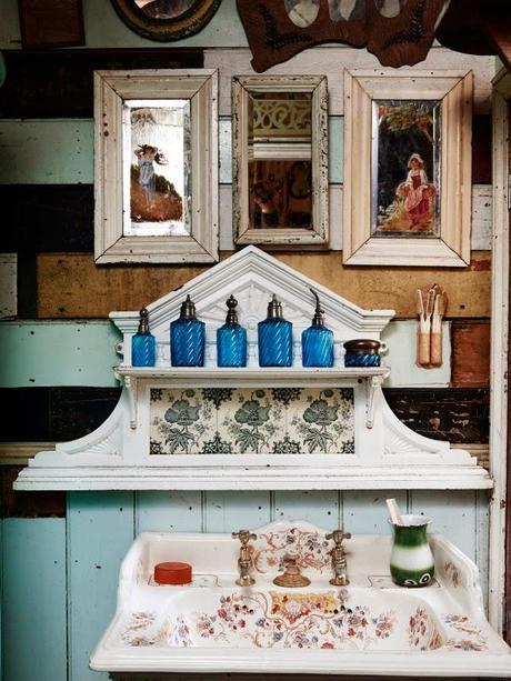 La casa de un apasionado coleccionista con 