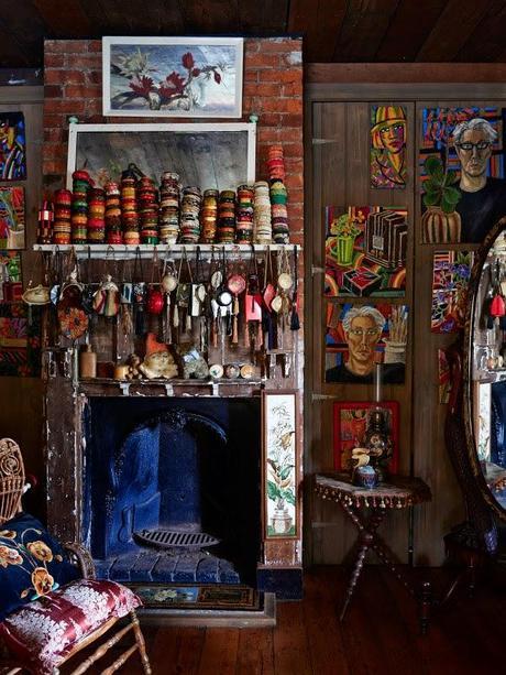 La casa de un apasionado coleccionista con 