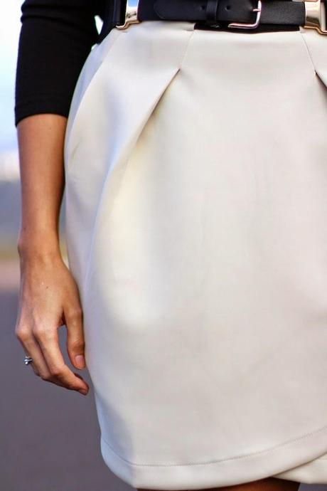 Pencil Nude Skirt