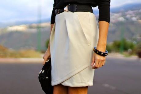 Pencil Nude Skirt