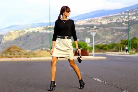 Pencil Nude Skirt