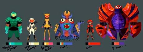 BIG HERO 6 , Arte Conceptual.