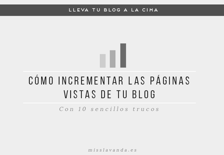 incrementar paginas vistas blog